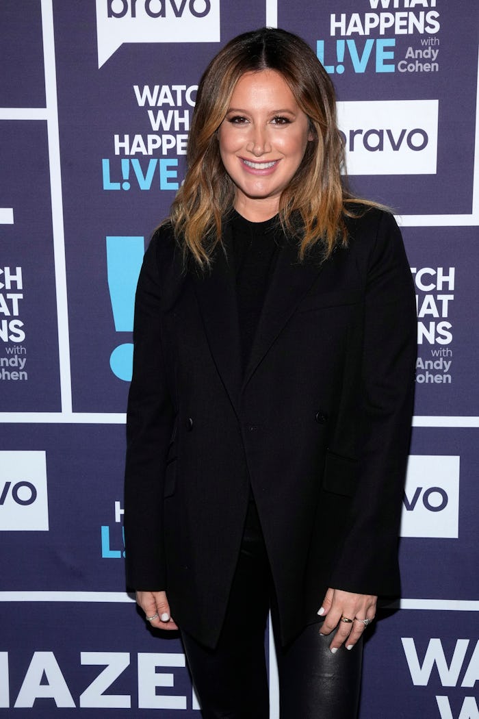 Ashley Tisdale's toddler keeps getting her sick.