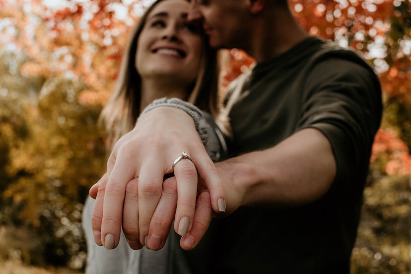 Use these 40 Instagram captions to announce your engagements.