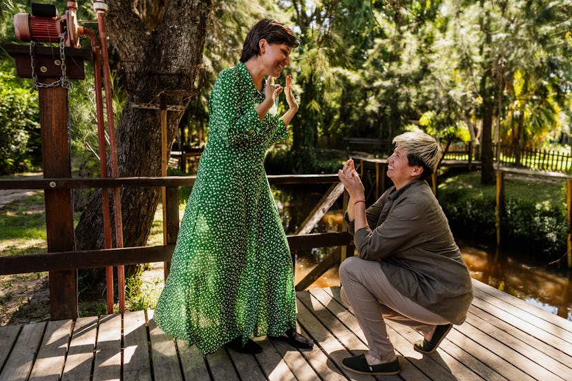 Use one of these 40 Instagram engagement captions to show off your new ring.