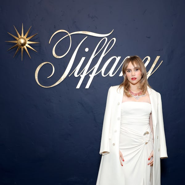 Suki Waterhouse attends the Tiffany & Co. Celebration of the launch of Blue Book 2024: Tiffany Céles...