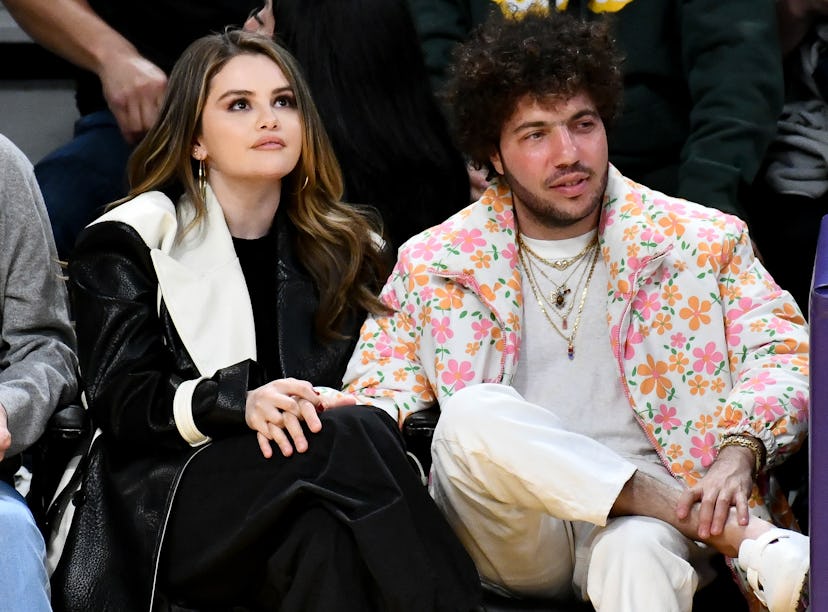 Selena Gomez and Benny Blanco hard launched their relationship with a courtside date.