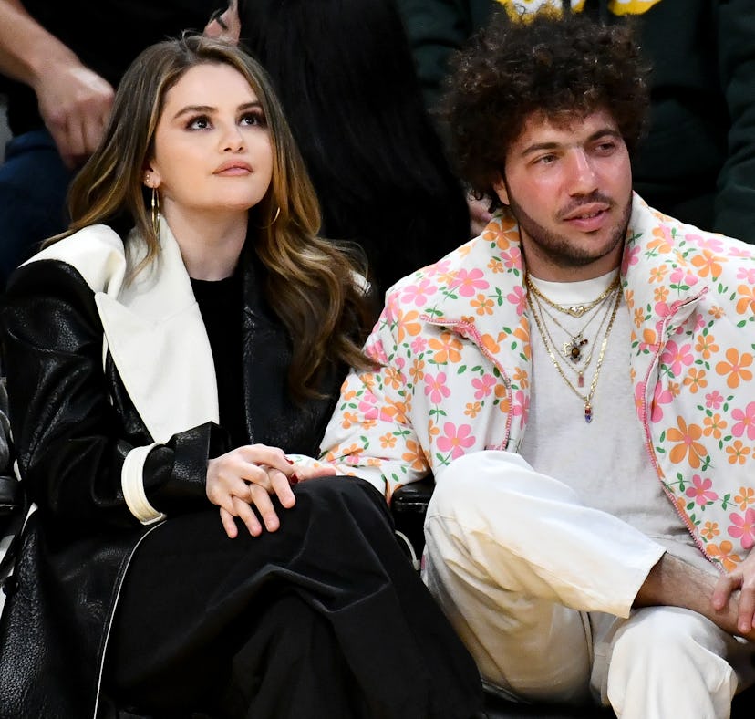 Selena Gomez and Benny Blanco hard launched their relationship with a courtside date.