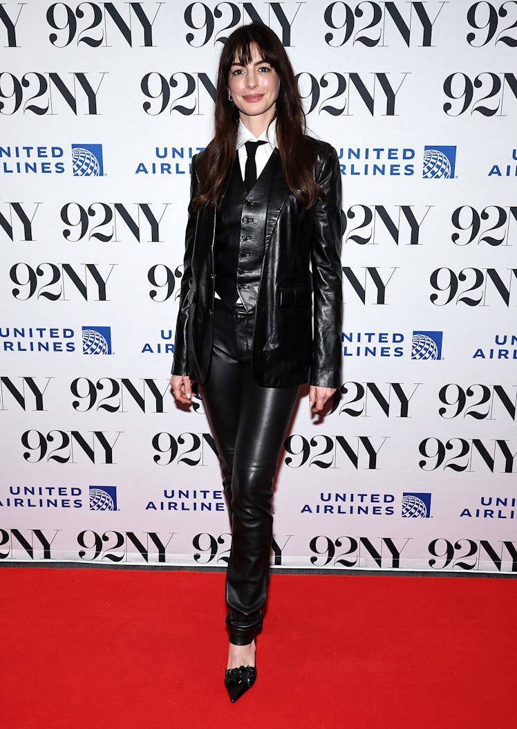 Anne Hathaway attends "The Idea Of You" Screening & Conversation at 92NY on April 28, 2024 in New Yo...