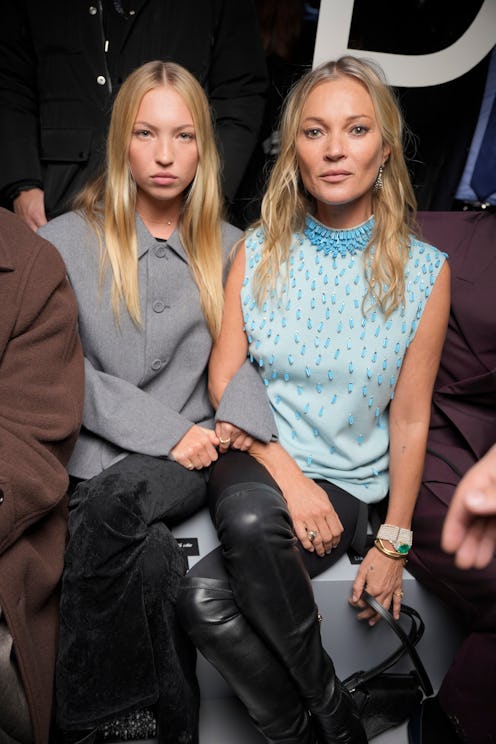 Kate & Lila Moss Fendi 2024 Peekaboo Campaign