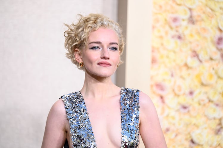 Julia Garner at the 81st Golden Globe Awards held at the Beverly Hilton Hotel on January 7, 2024 in ...