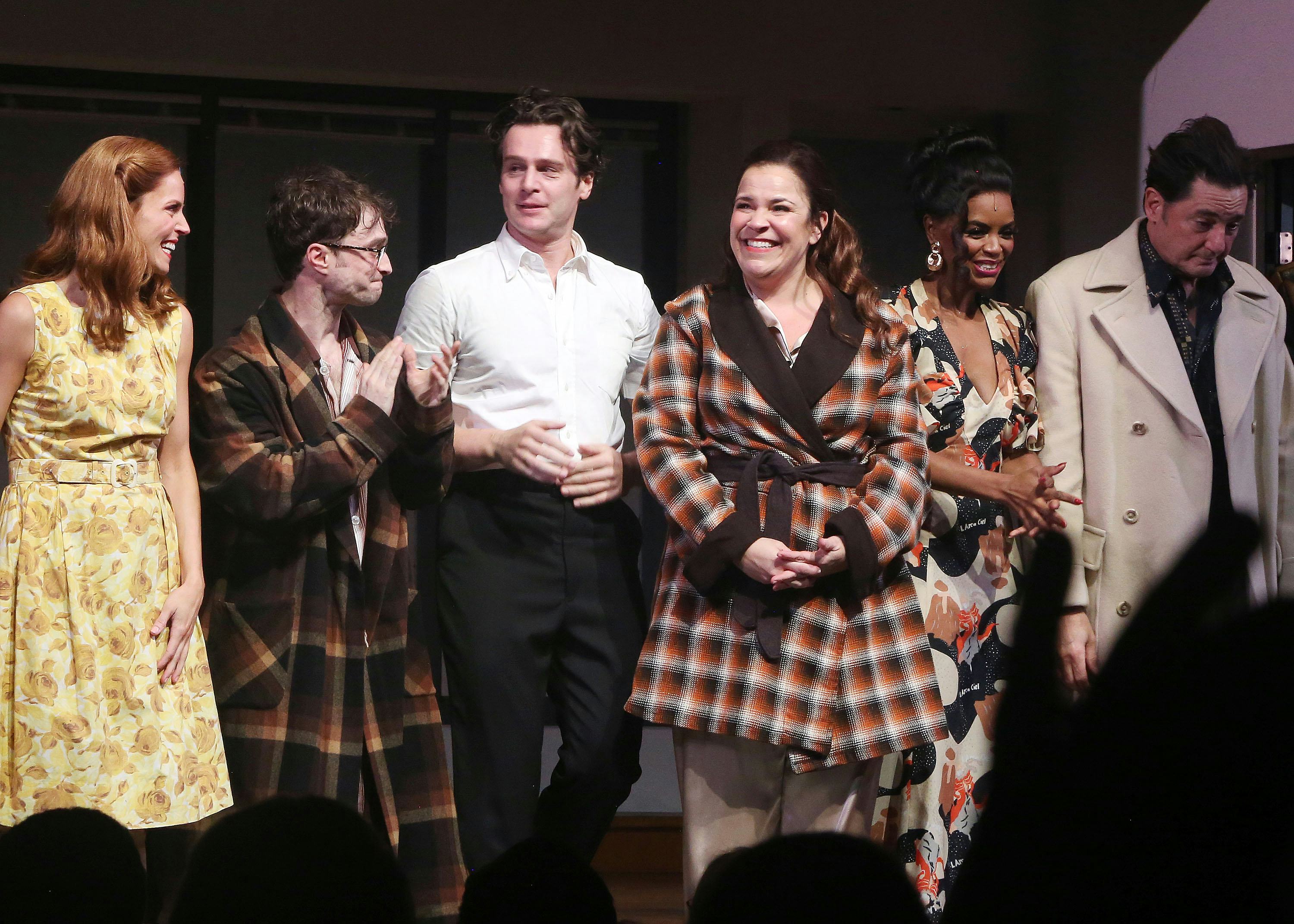 Merrily We Roll Along&rsquo;s Broadway cast is lead by Lindsay Mendez, Jonathan Groff and Daniel Radcliffe&hellip;