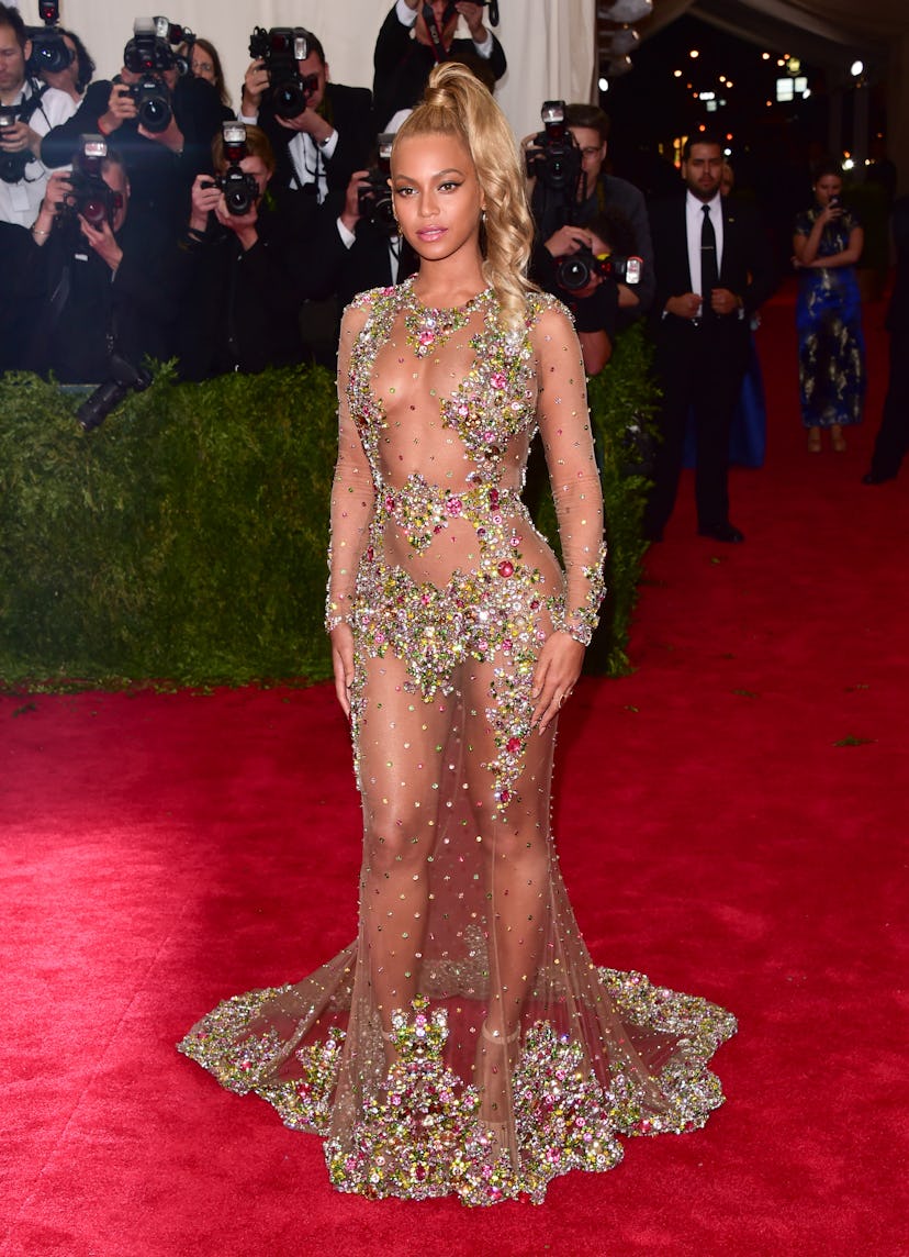 Beyonce attends the 'China: Through The Looking Glass' Costume Institute Benefit Gala at Metropolita...