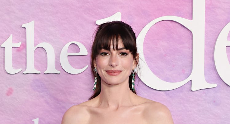 Anne Hathaway attends Prime Video's "The Idea Of You" New York premiere at Jazz at Lincoln Center on...