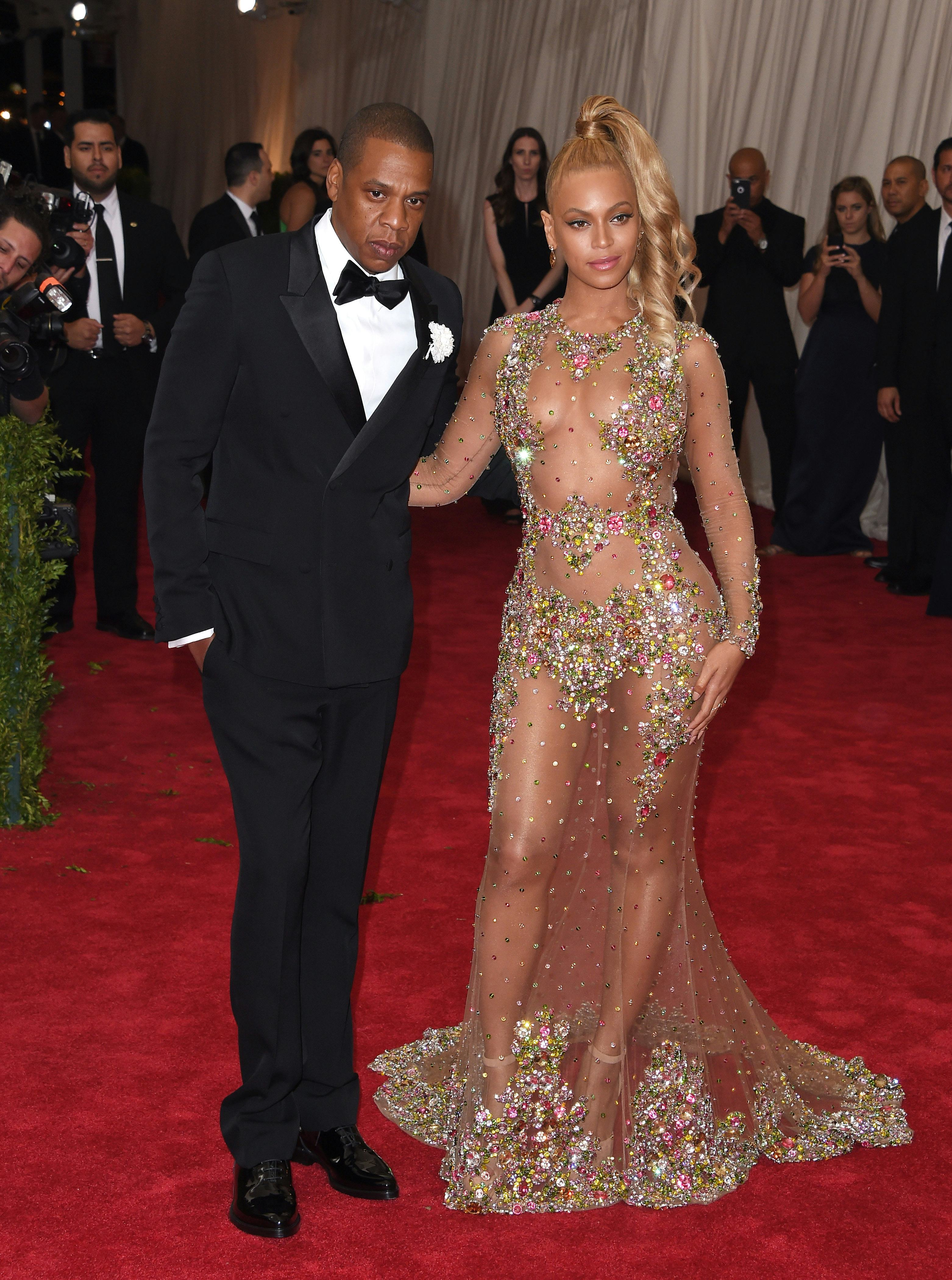 Beyonce Knowles and Jay-Z attend the &lsquo;China: Through The Looking Glass&rsquo; Costume Institute Benefit Ga&hellip;
