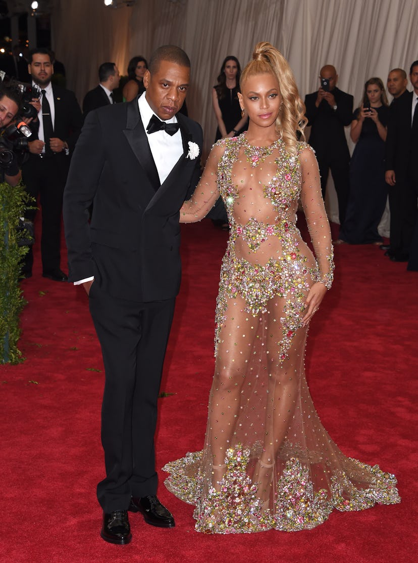 Beyonce Knowles and Jay-Z attend the 'China: Through The Looking Glass' Costume Institute Benefit Ga...