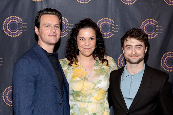 The ‘Merrily’ cast is lead by Jonathan Groff, Lindsay Mendez and Daniel Radcliffe.
