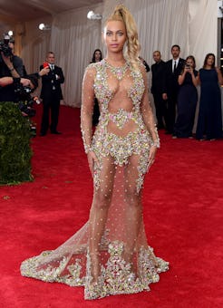 Beyonce attends the "China: Through The Looking Glass" Costume Institute Benefit Gala at the Metropo...