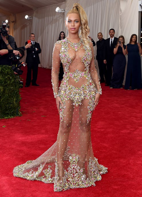 Beyonce attends the "China: Through The Looking Glass" Costume Institute Benefit Gala at the Metropo...