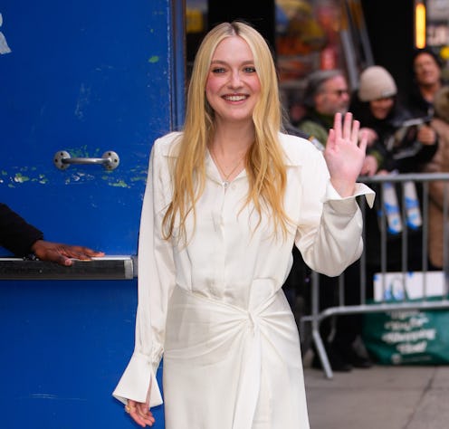 Dakota Fanning Fendi Haute Couture Gown