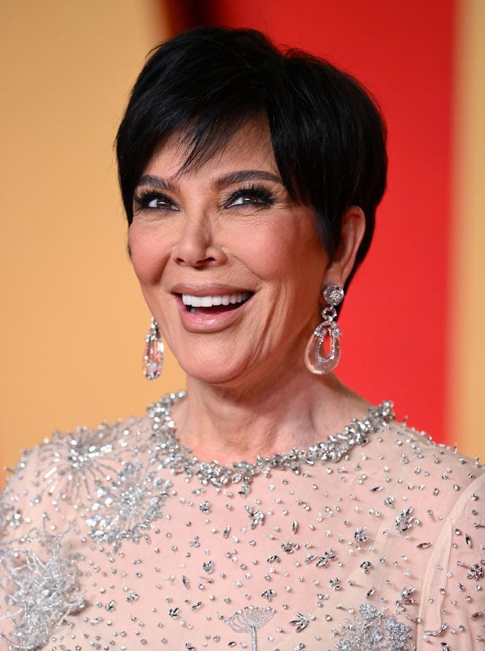 BEVERLY HILLS, CALIFORNIA - MARCH 10: Kris Jenner attends the 2024 Vanity Fair Oscar Party hosted by...