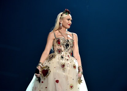 LOS ANGELES, CALIFORNIA - JANUARY 26: Gwen Stefani performs at the 62nd Annual GRAMMY Awards on Janu...