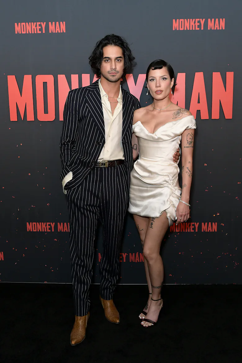 halsey red carpet dress Halsey