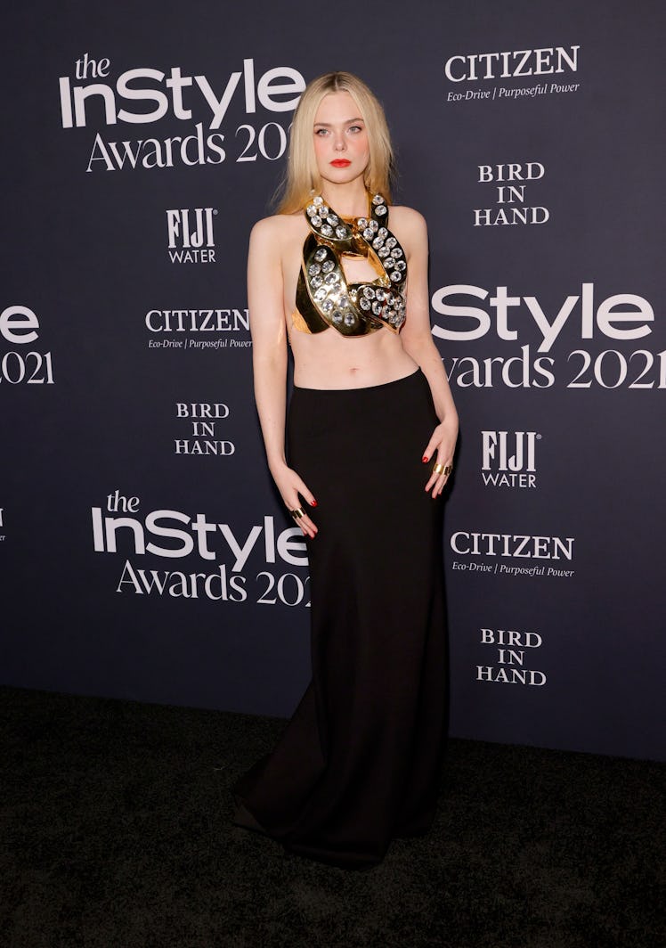 Elle Fanning attends the 6th Annual InStyle Awards 