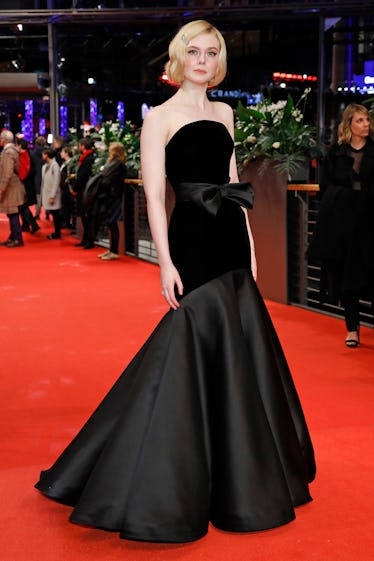 Elle Fanning photographed during red carpet premiere 