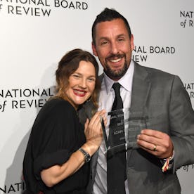 Drew Barrymore and Adam Sandler attend The National Board of Review Annual Awards Gala. They've been...