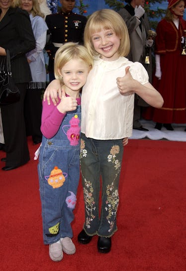 Elle Fanning & Dakota Fanning