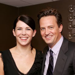 Lauren Graham and Matthew Perry (Photo by Jesse Grant/WireImage for Fusion PR _LA)