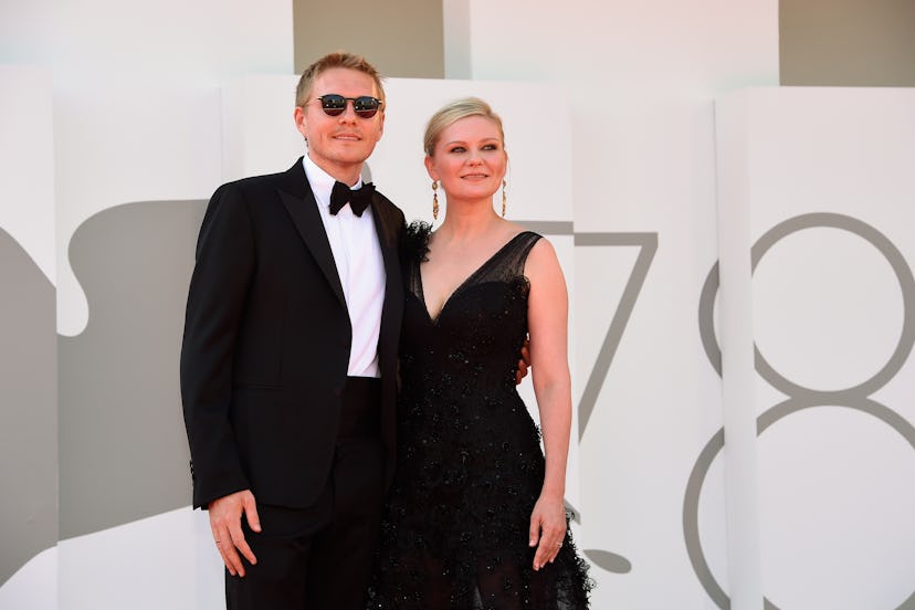 American actress Kirsten Dunst and her brother Christian Dunst at the 78 Venice International Film F...