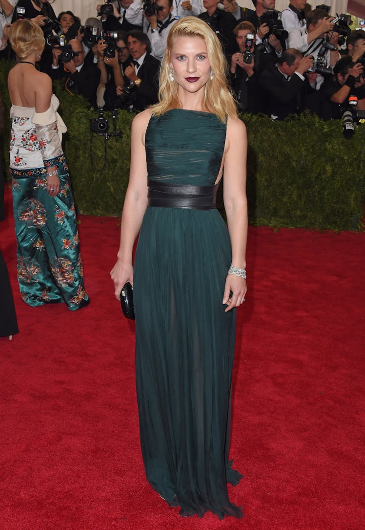 Claire Danes attends the 'China: Through The Looking Glass' Costume Institute Benefit Gala 