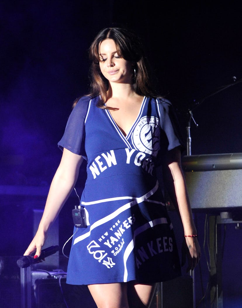 NEW YORK, NY - JUNE 07:  Singer Lana Del Rey performs during the 2015 Governors Ball Music Festival ...