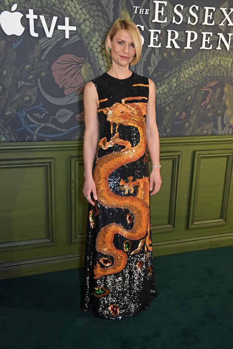 Claire Danes attends the Premiere of "The Essex Serpent" 