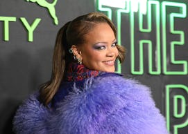 Rihanna at the Fenty x Puma Creeper Phatty Launch Party held at NeueHouse Hollywood on December 18, ...