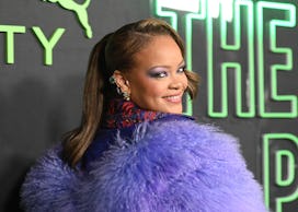 Rihanna at the Fenty x Puma Creeper Phatty Launch Party held at NeueHouse Hollywood on December 18, ...