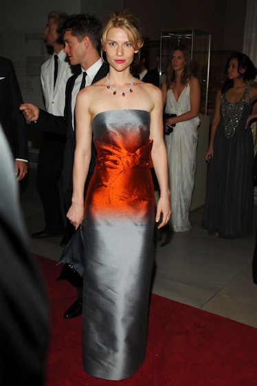 Claire Danes attends The COSTUME INSTITUTE Gala in honor of "POIRET: KING OF FASHION"