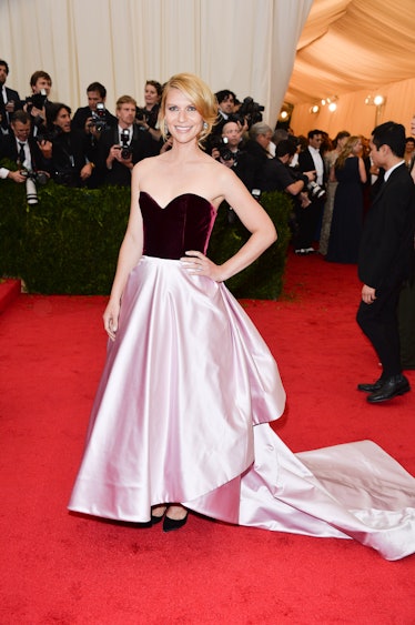 Claire Danes attends the "Charles James: Beyond Fashion" Costume Institute Gala