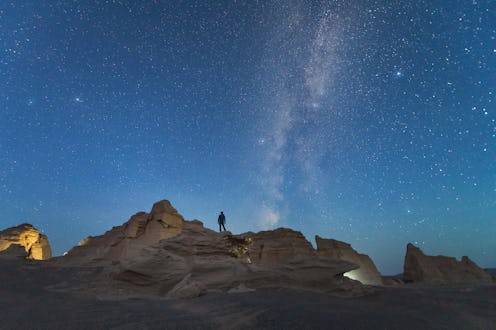 Yadan Starry Sky and Galaxy in Hami, Xinjiang, China