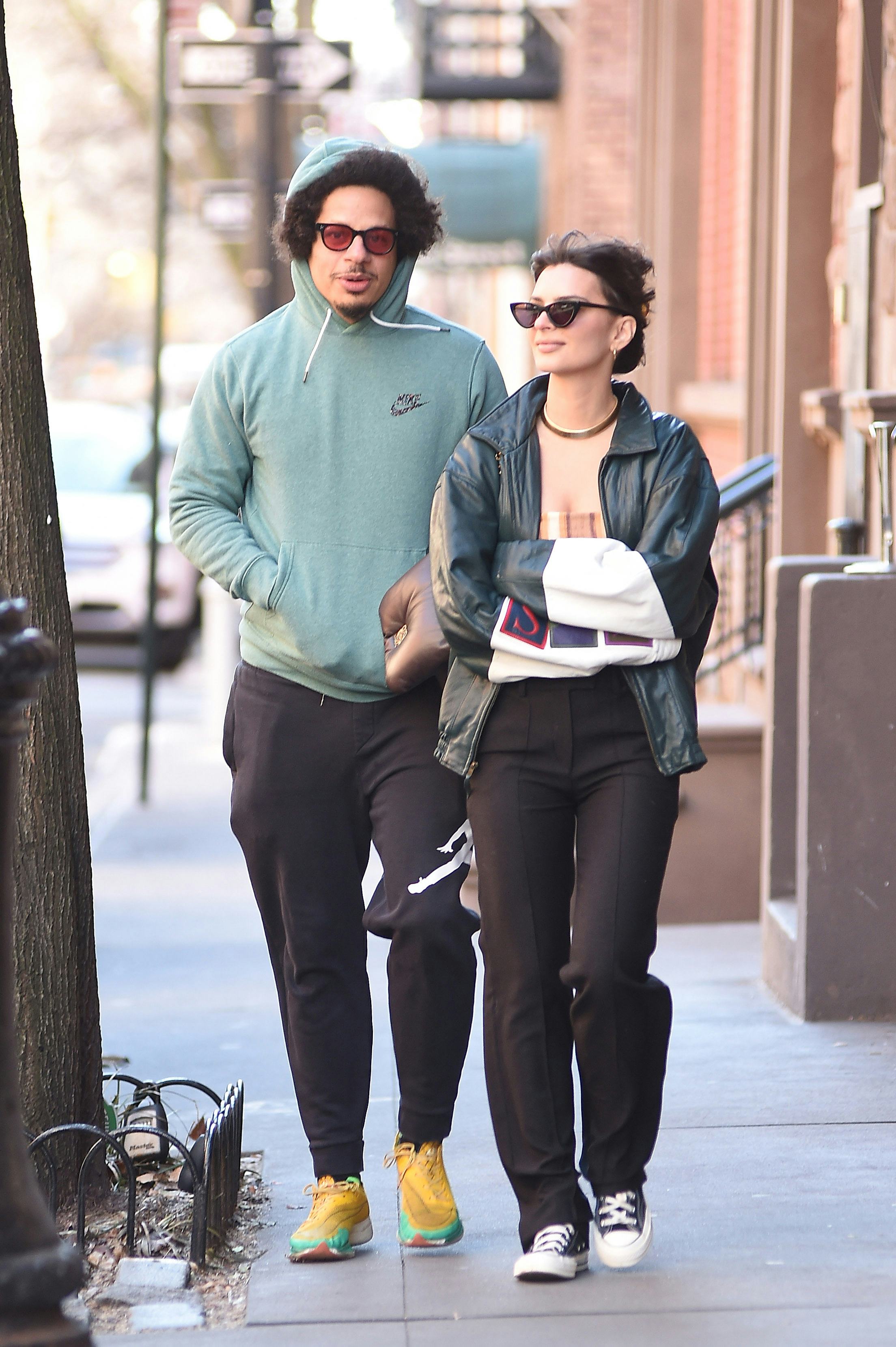 Emily Ratajkowski and Eric Andre