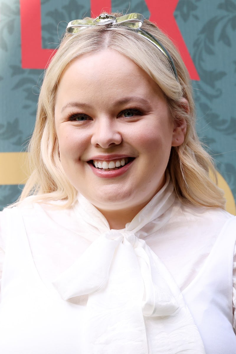 Nicola Coughlan Wore The Frilliest Bomber Jacket Imaginable