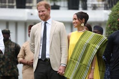 Meghan Markle wore a yellow Carolina Herrera dress with a special connection to her kids, Archie and...