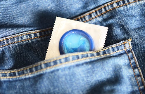Condom in pocket