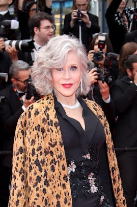 Jane Fonda attends "Le Deuxième Acte" ("The Second Act") Screening & opening ceremony red carpet at...