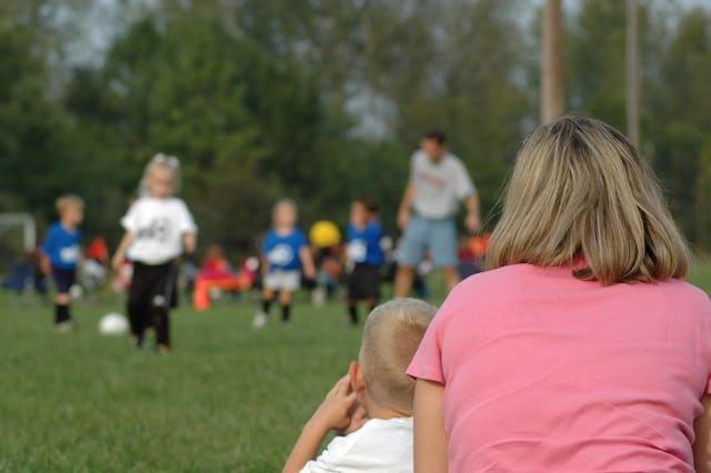 Lonely mom who doesn't fit in with other moms. She is introverted but is jealous of other moms havin...