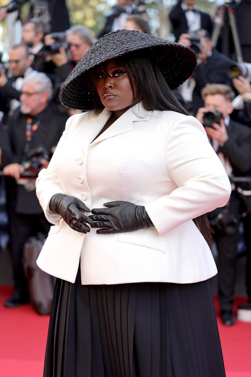 CANNES, FRANCE - MAY 16: Yseult attends the "Megalopolis" Red Carpet at the 77th annual Cannes Film ...