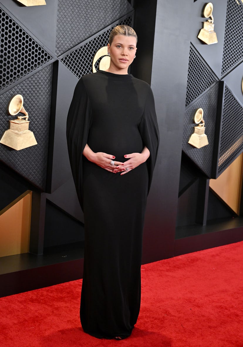 LOS ANGELES, CALIFORNIA - FEBRUARY 04: (FOR EDITORIAL USE ONLY) Sofia Richie attends the 66th GRAMMY...