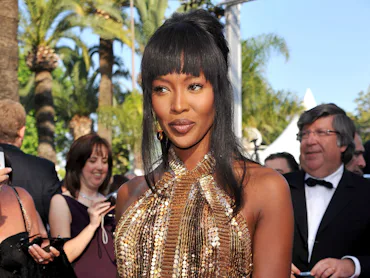 Model Naomi Campbell attends the "Biutiful" Premiere at the Palais des Festivals during the 63rd Ann...