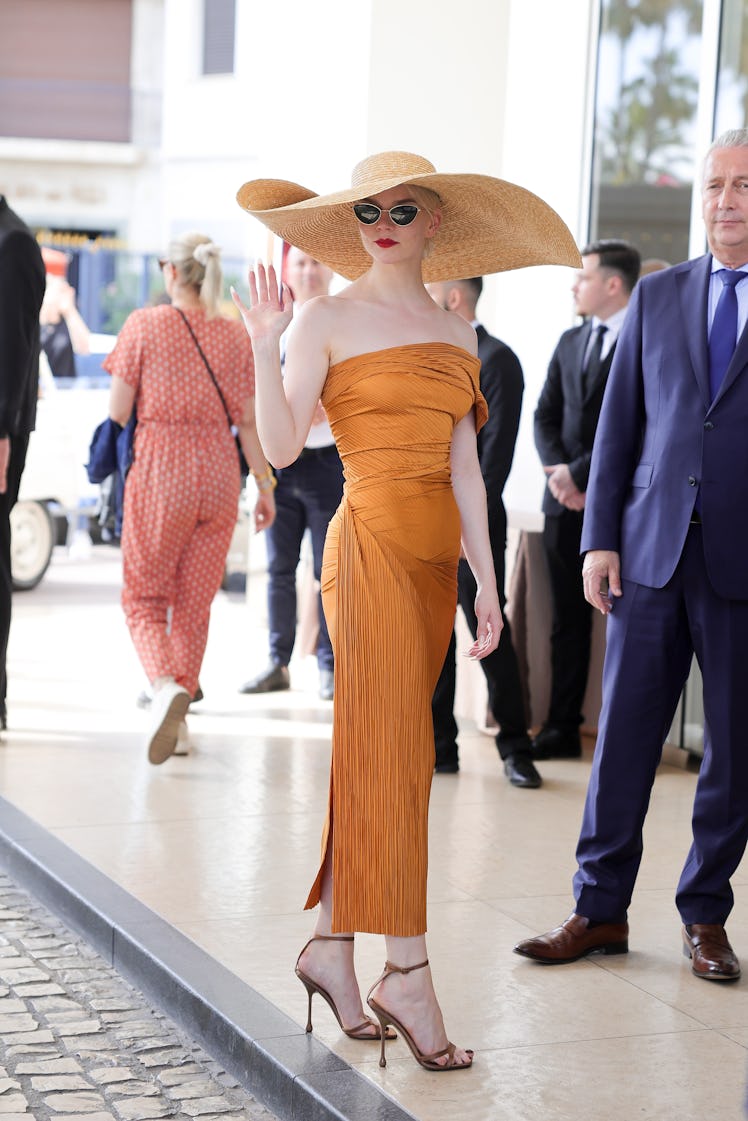 CANNES, FRANCE - MAY 13: Anya Taylor-Joy is seen arriving at Hotel Martinez ahead of the 77th Cannes...