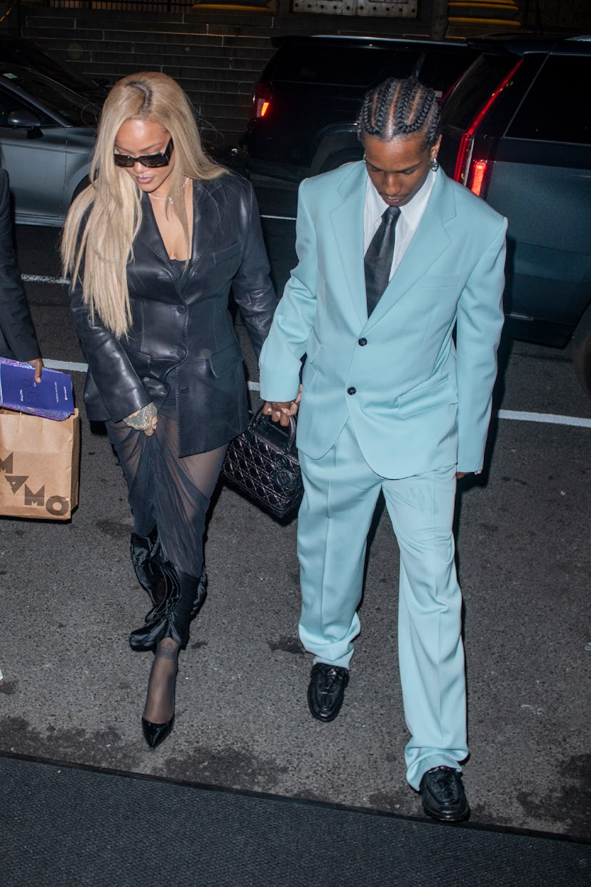 Rihanna and A$AP Rocky's date night looks