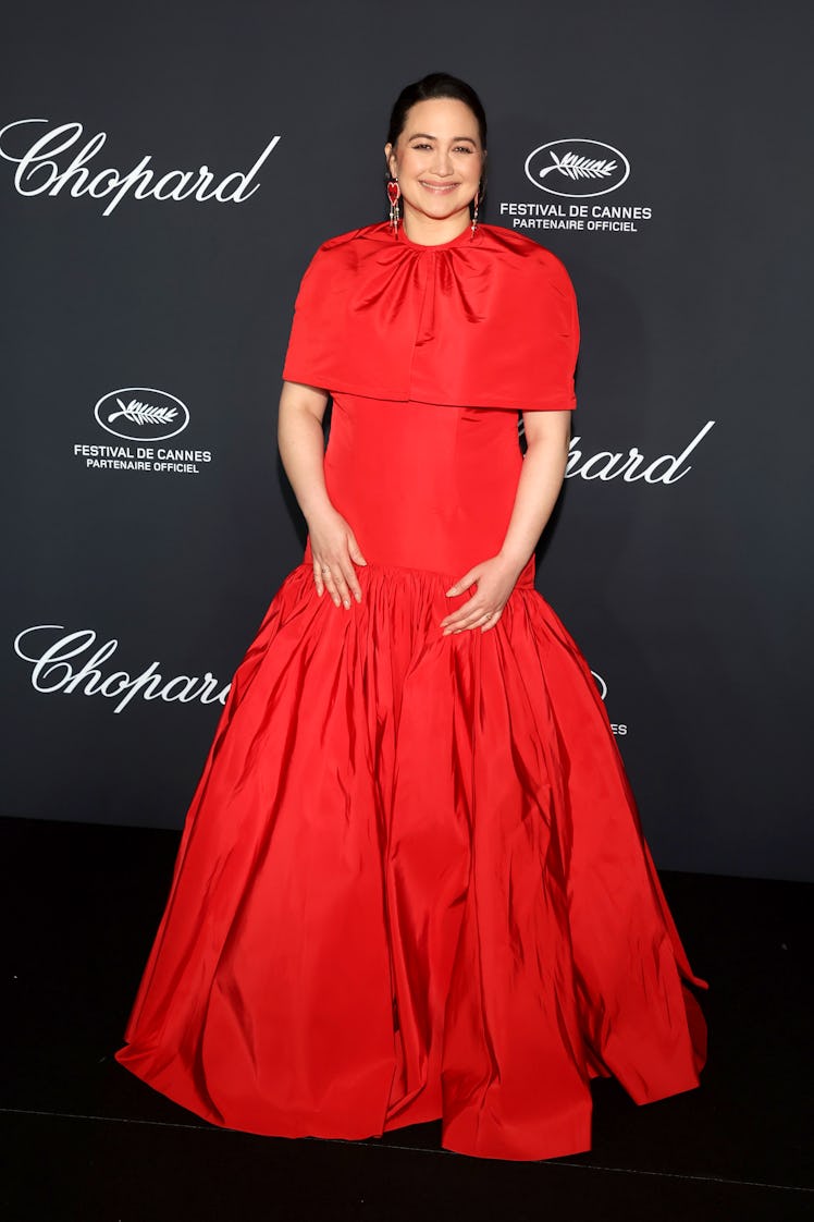 CANNES, FRANCE - MAY 17: Jury Member Lily Gladstone attends the Chopard Trophy at the 77th annual Ca...