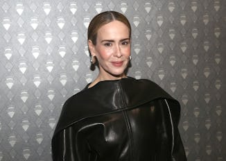 Sarah Paulson revealed she and her girlfriend of nine years Holland Taylor don't live together.