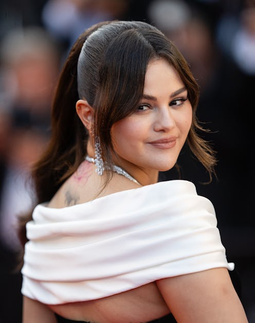 Selena Gomez Channeled Princess Diana In The Chicest Minidress In Cannes