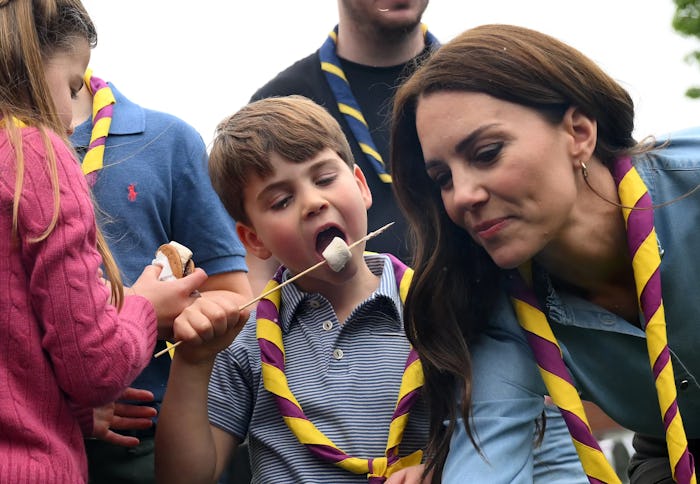 Prince Louis has an interesting palate.